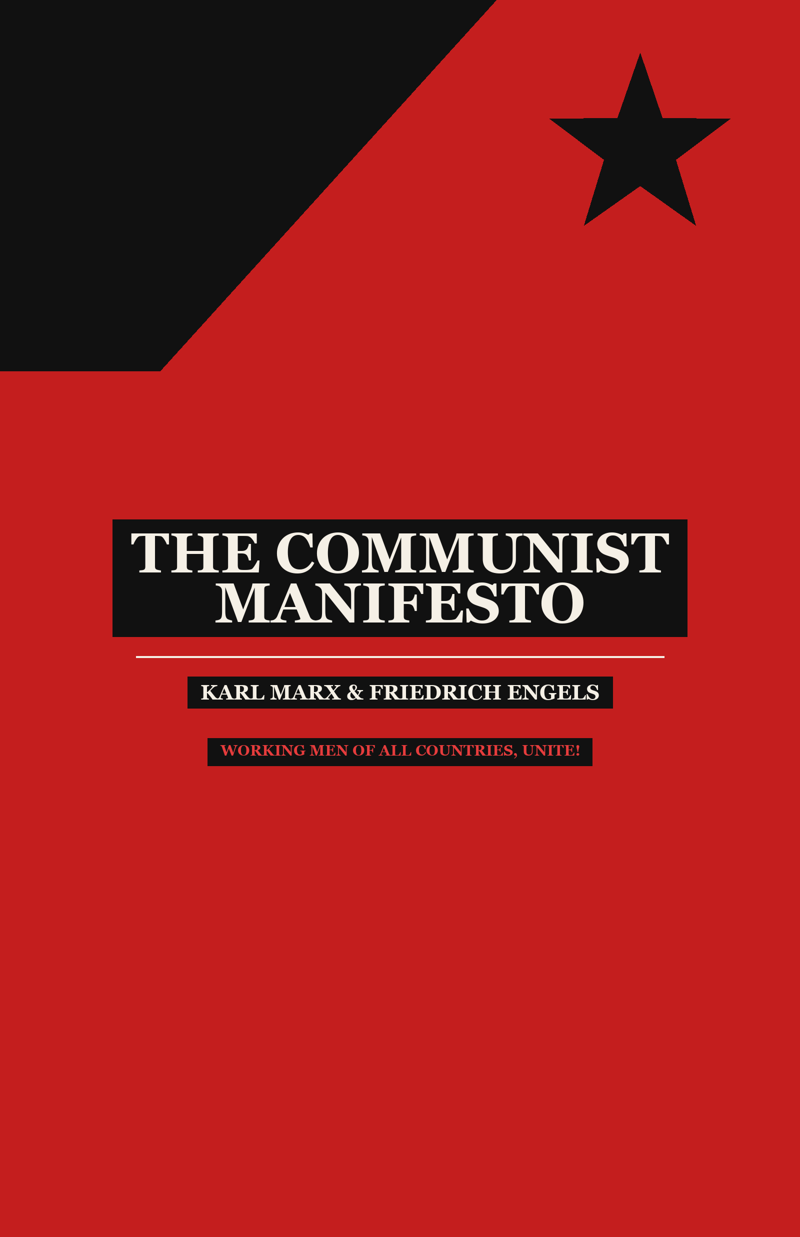 Cover of The Communist Manifesto