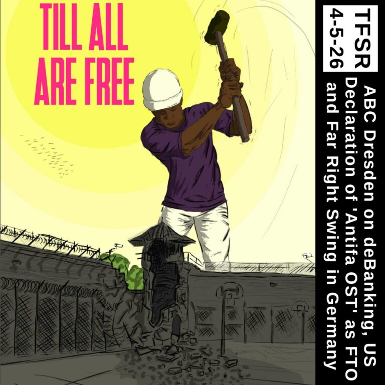 The Final Straw Radio: German Anarchist Black Cross Describes Debanking, Criminal Prosecutions, and a Rightward Shift in Germany